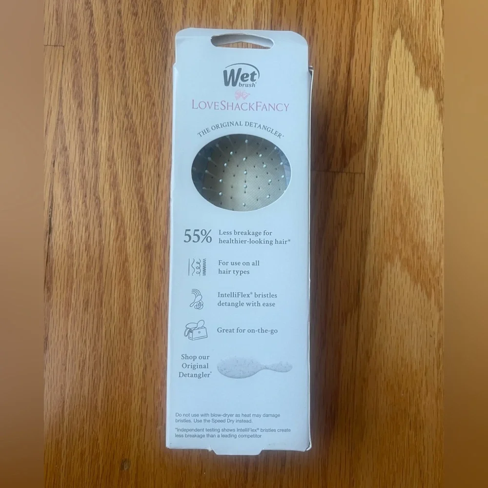 LoveShackFancy X Wet Brush Mini Detangler Hair Brush